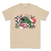 Mushroom gamer christmas game controller Classic Tee - MaliasSmallBusiness