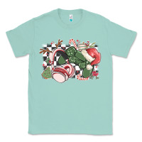 Seafoam gamer christmas game controller Classic Tee - MaliasSmallBusiness