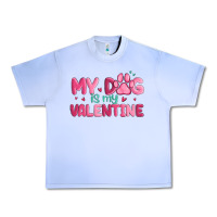 Grape Ice my dog is my valentine Urban Heavy Tee - MaliasSmallBusiness