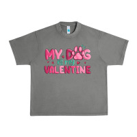 Tornado my dog is my valentine Urban Heavy Tee - MaliasSmallBusiness