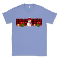 Colony Blue Christmas snowman Classic Tee - JahusDesignShop