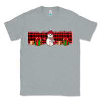 Heather Grey Christmas snowman Classic Tee - JahusDesignShop