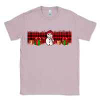 Lilac Christmas snowman Classic Tee - JahusDesignShop