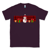 Plum Christmas snowman Classic Tee - JahusDesignShop