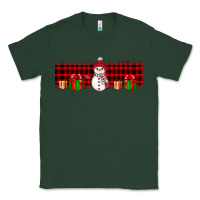 Sports Green Christmas snowman Classic Tee - JahusDesignShop