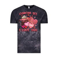 Cloud Black concha see te amo  i love you Vintage Tee - MaliasSmallBusiness