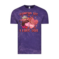 Cloud Purple concha see te amo  i love you Vintage Tee - MaliasSmallBusiness