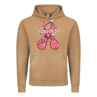 Vintage Camel survivor breast cancer with boxing gloves Vintage Hoodie - MaliasSmallBusiness