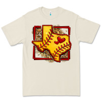 Bone leopard softball texas map Premium Tee - Jasminsmagicworld