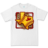 White leopard softball texas map Premium Tee - Jasminsmagicworld