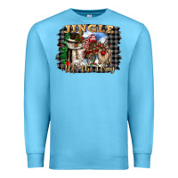 Ocean Blue jingle all the way Premium Sweatshirt - CowGirlArtShop