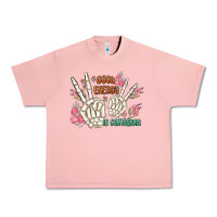 Salmon good energy is contagious Urban Heavy Tee - MaliasSmallBusiness