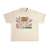 Sandshell good energy is contagious Urban Heavy Tee - MaliasSmallBusiness