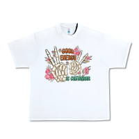 White good energy is contagious Urban Heavy Tee - MaliasSmallBusiness