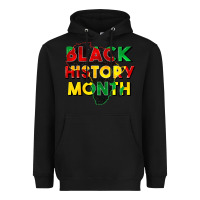 Black black history month Heavyweight Hoodie - CowGirlArtShop
