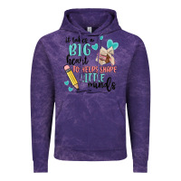 Cloud Purple it takes a big hearts to helps shape little minds Vintage Hoodie - MaliasSmallBusiness