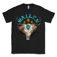 Black wallen with bull skull Classic Tee - NancyCooperArtShop