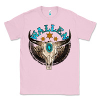 Bubblegum Pink wallen with bull skull Classic Tee - NancyCooperArtShop