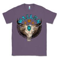 Lavender wallen with bull skull Classic Tee - NancyCooperArtShop