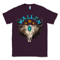 Plum wallen with bull skull Classic Tee - NancyCooperArtShop