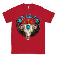 Red wallen with bull skull Classic Tee - NancyCooperArtShop