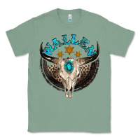 Sage wallen with bull skull Classic Tee - NancyCooperArtShop