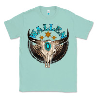 Seafoam wallen with bull skull Classic Tee - NancyCooperArtShop