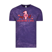 Cloud Purple my first valentines day Vintage Tee - MaliasSmallBusiness