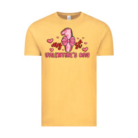 Vintage Mustard my first valentines day Vintage Tee - MaliasSmallBusiness