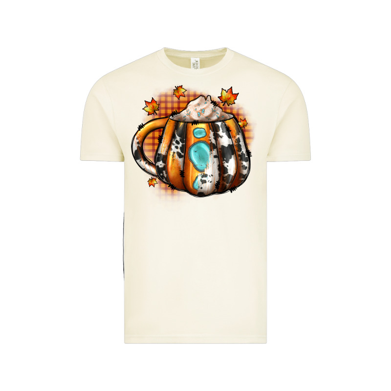 Thanksgiving Coffee Cup Gemstone Vintage Tee by JahusDesignShop | Teevron