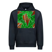 Navy american football thunder Urban Hoodie - BundleAndBundleShop
