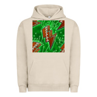 Pigment French Oak american football thunder Urban Hoodie - BundleAndBundleShop