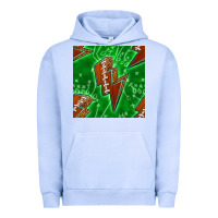 Pigment Grape Ice american football thunder Urban Hoodie - BundleAndBundleShop