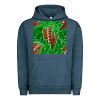 Pigment Midnight Navy american football thunder Urban Hoodie - BundleAndBundleShop