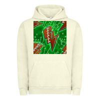 Pigment Pistachio american football thunder Urban Hoodie - BundleAndBundleShop