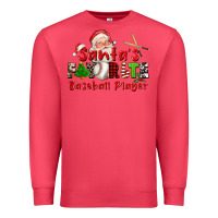 Cardinal santas favorite baseball player Premium Sweatshirt - CowGirlArtShop