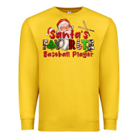 Lemon santas favorite baseball player Premium Sweatshirt - CowGirlArtShop