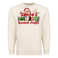 Sandshell santas favorite baseball player Premium Sweatshirt - CowGirlArtShop