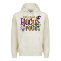 Oatmeal Heather just a bunch of hocus pocus Premium Hoodie - CowGirlArtShop