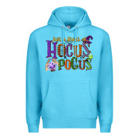 Ocean Blue just a bunch of hocus pocus Premium Hoodie - CowGirlArtShop