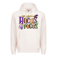Pale Pink just a bunch of hocus pocus Premium Hoodie - CowGirlArtShop