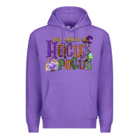 Purple just a bunch of hocus pocus Premium Hoodie - CowGirlArtShop