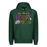 Sports Green just a bunch of hocus pocus Premium Hoodie - CowGirlArtShop