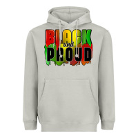 Moon Dust black and proud Heavyweight Hoodie - CowGirlArtShop