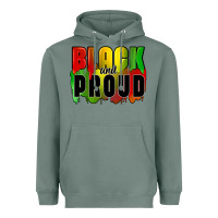 Sage black and proud Heavyweight Hoodie - CowGirlArtShop