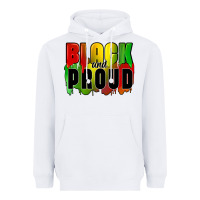 White black and proud Heavyweight Hoodie - CowGirlArtShop