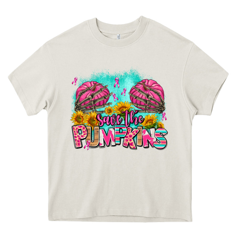 Save The Pumpkins Heavy Core Tee by AdoDesignShop | Teevron