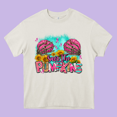Save The Pumpkins Heavy Core Tee Designed By Adodesignshop