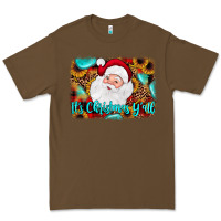 Cacao it's Christmas y'all background Premium Tee - JahusDesignShop