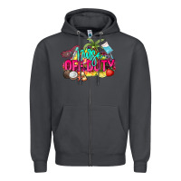 Smoke Nurse off duty Zipper Hoodie - NancyCooperArtShop